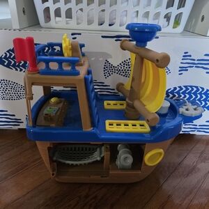Colorful Pirate Ship Toy